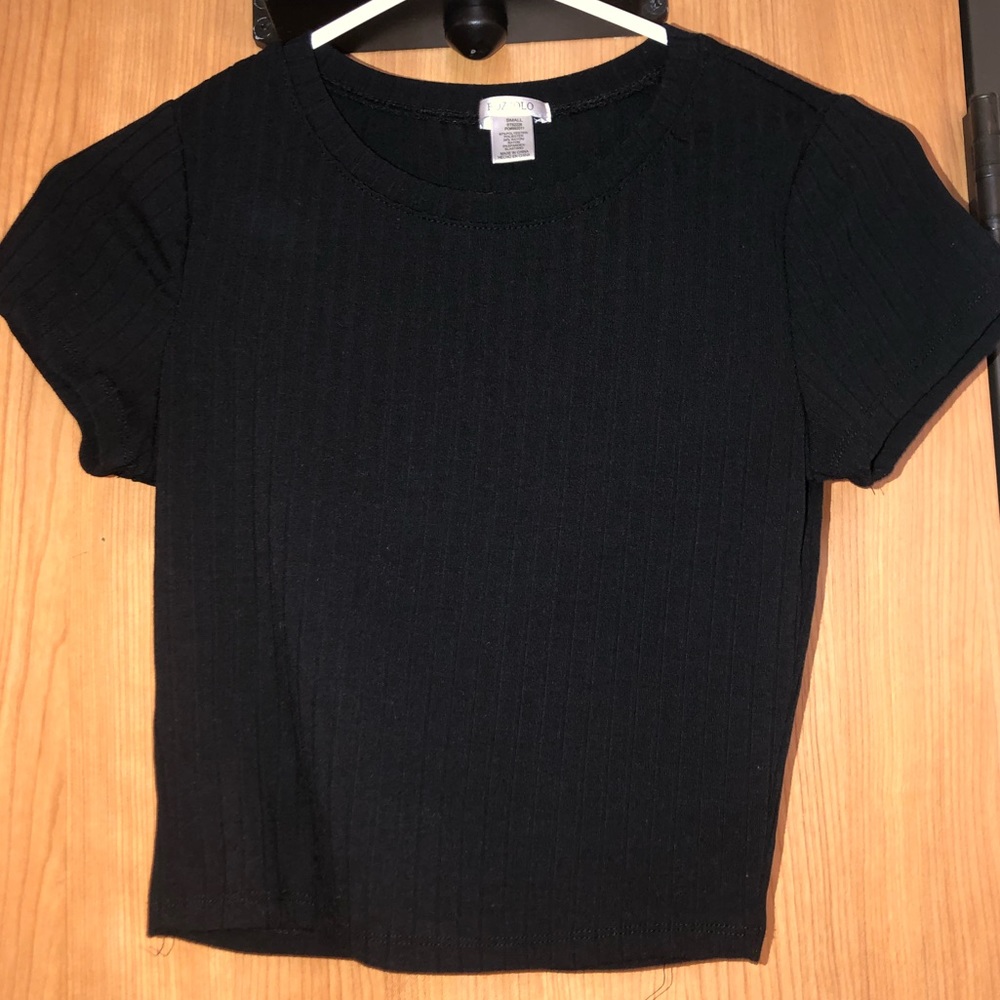 BOZZOLO FITTED CROP TOP